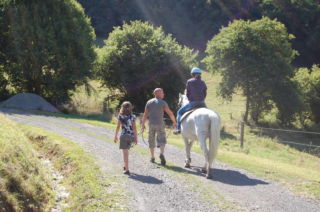 Gite De Charme Auvergne Cab'âne Brousse Exterior foto